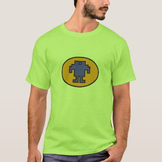 Camiseta Robô alaranjado
