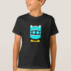 Camiseta robô alienígena