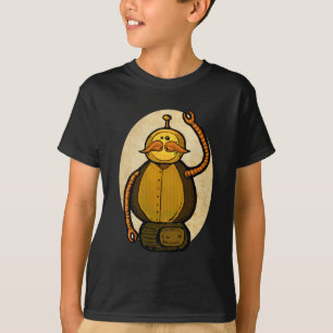 Camiseta Robô antigo Steambot