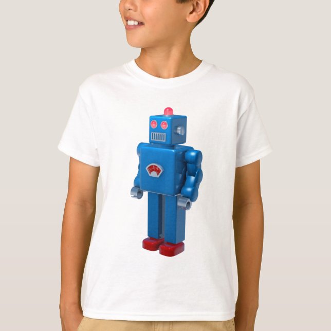 Camiseta Robô Azul (Frente)