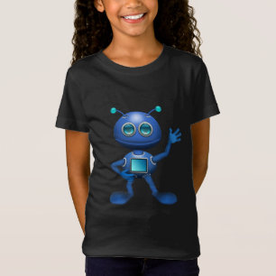 Camiseta Robô Azul
