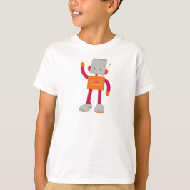 Camiseta Robô Bonito, Robô Bobo, Robô Engraçado, Robótica R