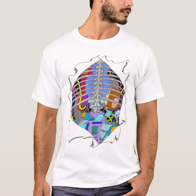 Camiseta Robo Chest Shirt (Frente)