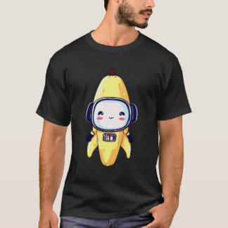 Camiseta Robô de Banana do Astronauta Espacial