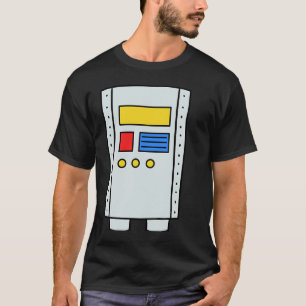 Camiseta Robô De Corpo Robô Fácil Robô Fácil De Halloween