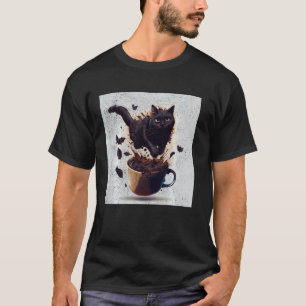 Camiseta Robô de Gato Batata Frita