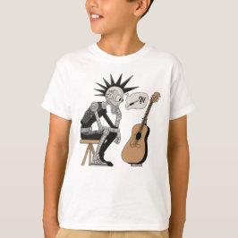 Camiseta Robô de Música Confuso