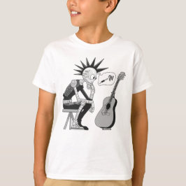 Camiseta Robô de Música Confuso