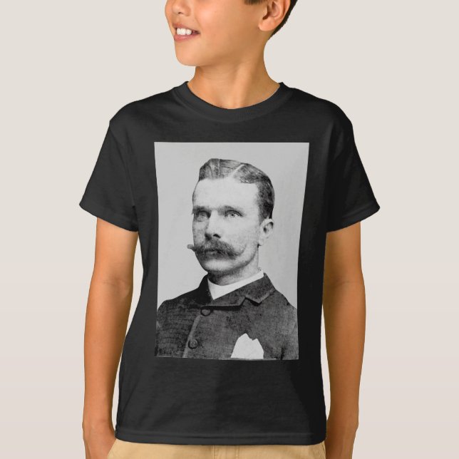 Camiseta Robô de trem da Lei de Segurança do Oeste (Frente)