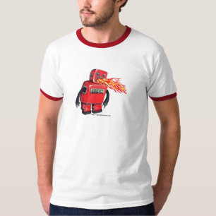 Camiseta robô derespiração