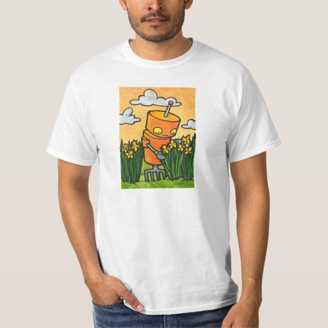 Camiseta Robô do Daffodil (Frente)
