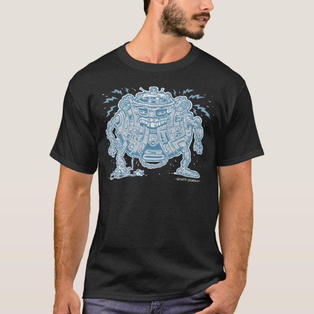 Camiseta Robô do DJ (Frente)