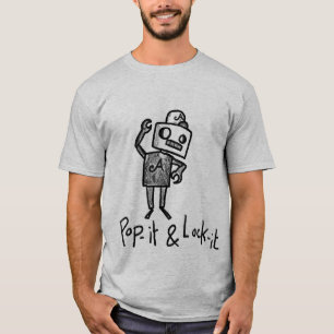 Camiseta Robô estoure e tranque