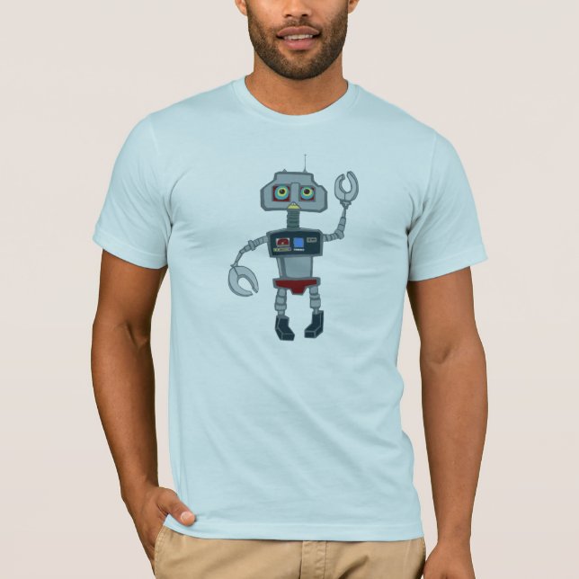 Camiseta Robô (homem) (Frente)