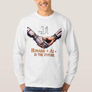 Camiseta Robô-Humano