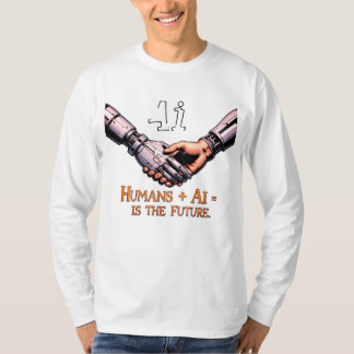 Camiseta Robô-Humano