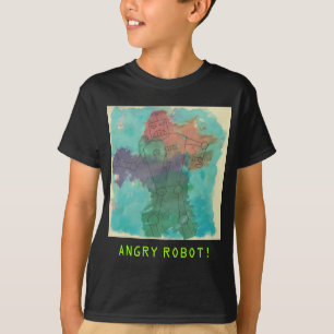 Camiseta Robô irritado