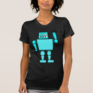 Camiseta robô mau louco