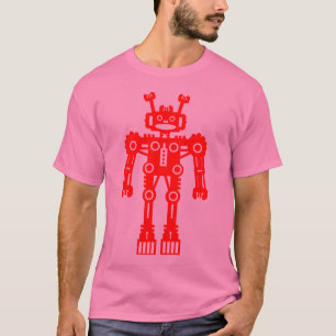 Camiseta Robô Mk I - (Vermelho) - Personalizado
