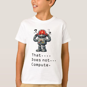 Camiseta Robô Não Computa