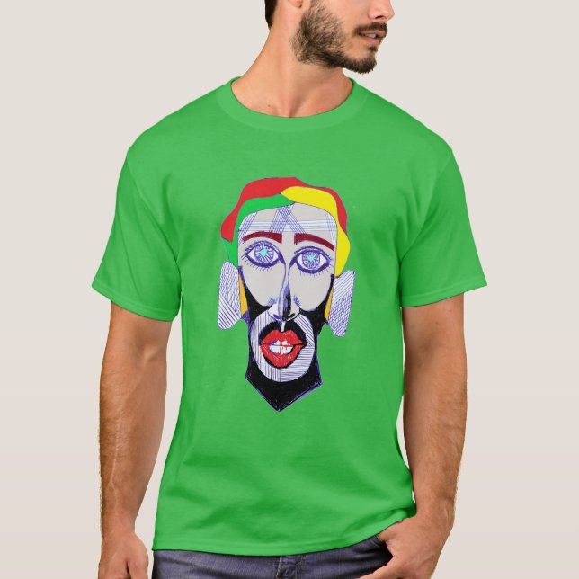 Camiseta robô palhaço (Frente)