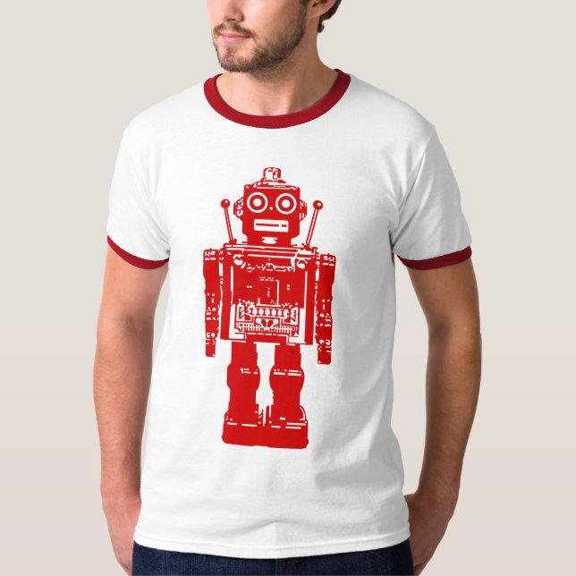 Camiseta Robô Retro (Frente)