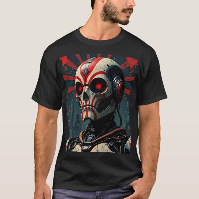 Camiseta Robô Retro (Frente)