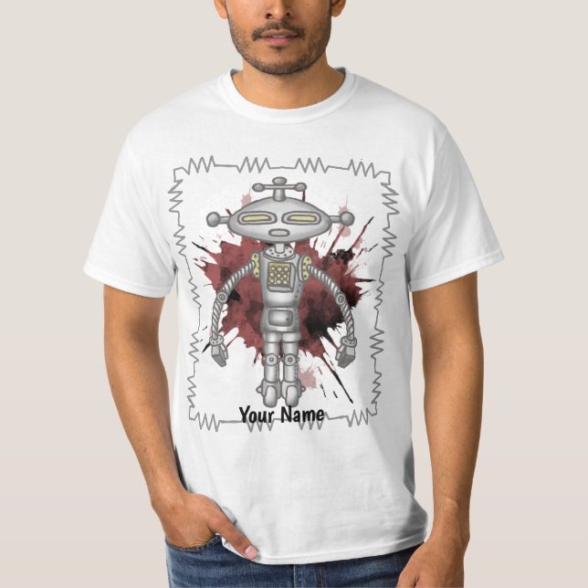 Camiseta Robô Scifi 6 (Frente)