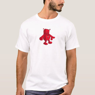 Camiseta Robô vermelho