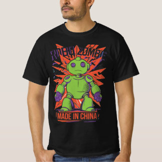 Camiseta Robo Zombie Fez Na China Tee