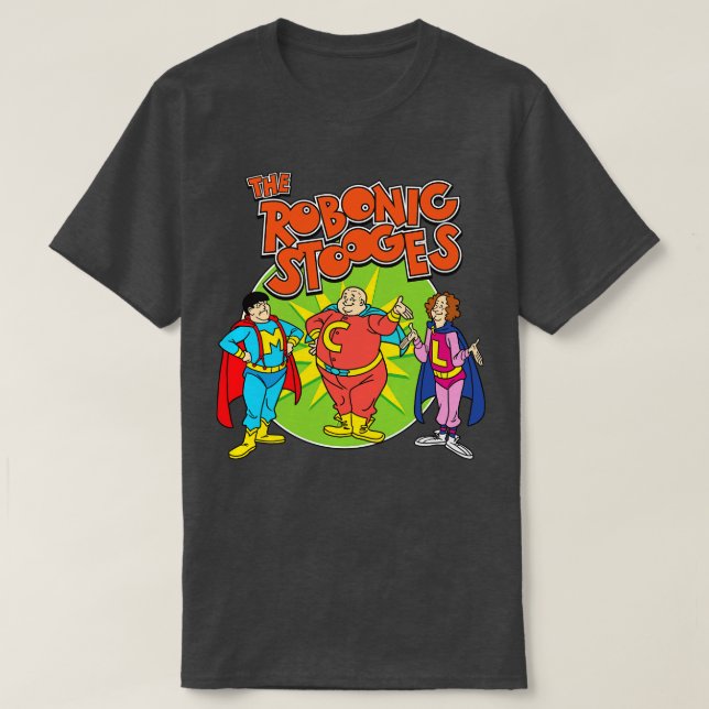 Camiseta Robonic Stooges (Frente do Design)