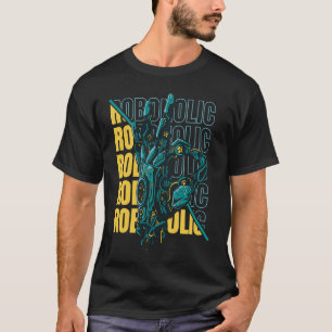 Camiseta Robôs Artificiais De Inteligência Artificial Ai, L