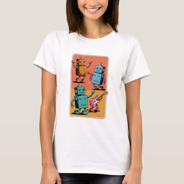 Camiseta Robôs de safra (Frente)
