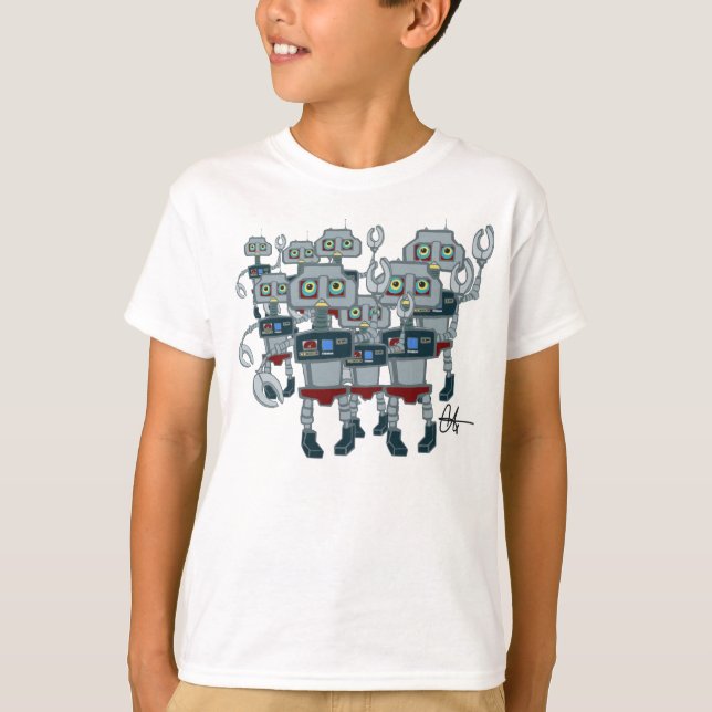 Camiseta Robôs do tumulto (Frente)