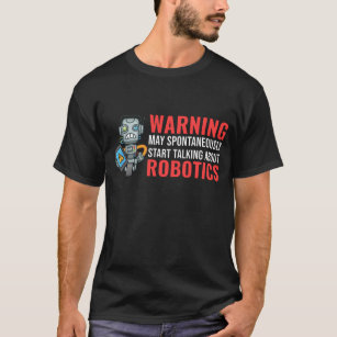 Camiseta Robôs Engraçados Citam Raparigas Robô