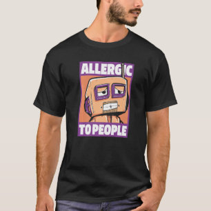 Camiseta Robôs Humor Robótica Artificial Ai Alergia A P