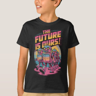 Camiseta Robôs Retro-Futuros É O Nosso Design