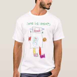 Camiseta Robôs, robôs dos les de J'aime!