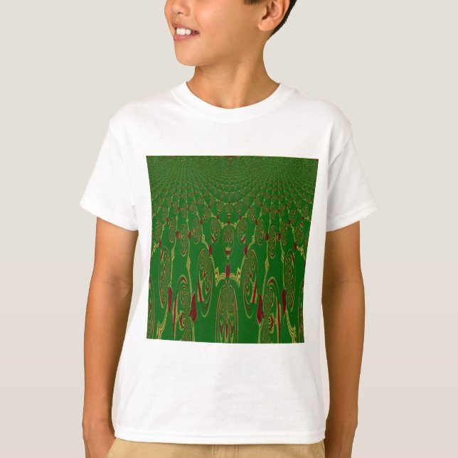 Camiseta Robôs Verdes (Frente)