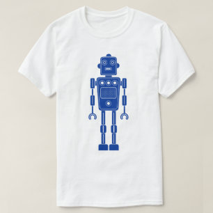 Camiseta Robot 270620/011 - Marinho azul e branco