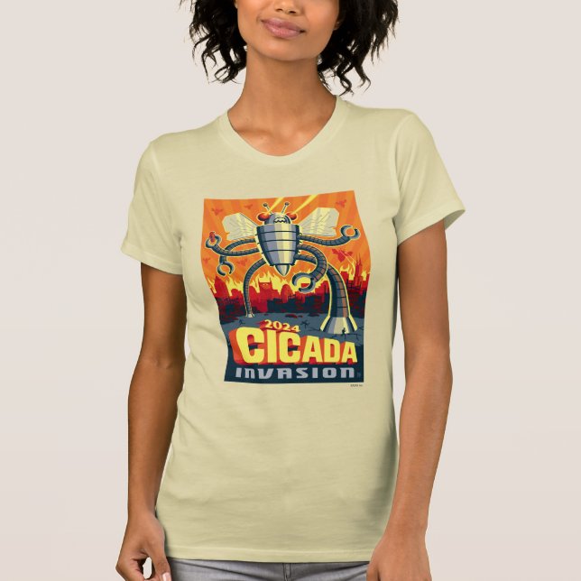 Camiseta Robot Cicada (Frente)