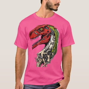 Camiseta Robot Dinosaur Robo T-Rex Tyrannosaurus Rex Futuri
