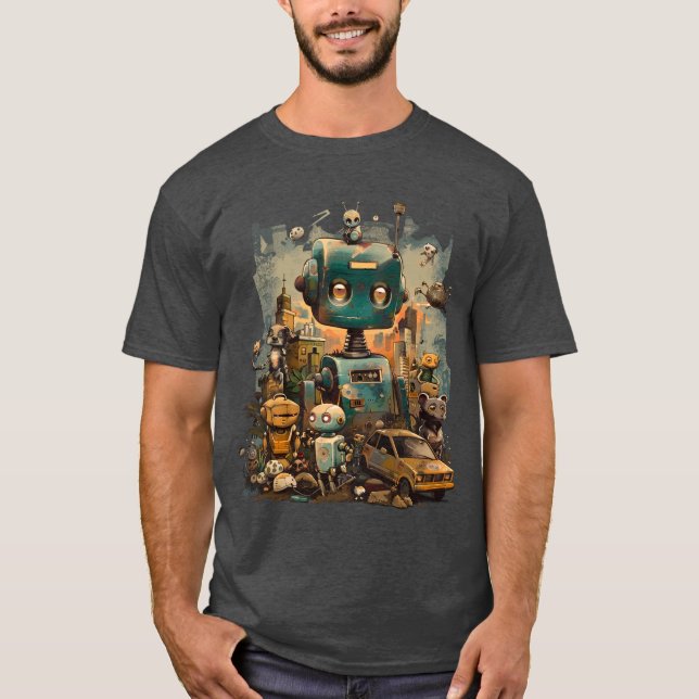 Camiseta Robot Era (Frente)