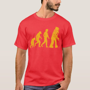 Camiseta Robot Evolution Sheldon Cooper Big Bang Teoria