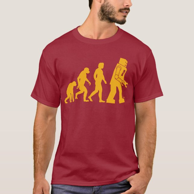 Camiseta Robot Evolution T-Shirt (Frente)