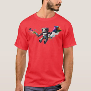 Camiseta Robot Fling Kite