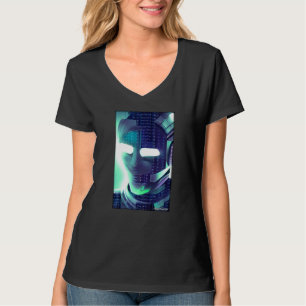 Camiseta Robot Future Technology Science Máquina Sci Fi