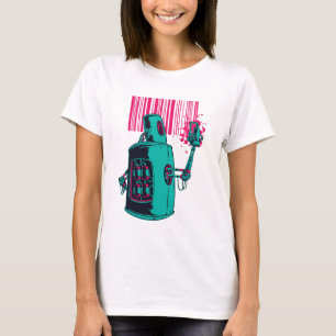 Camiseta Robot Graffitti