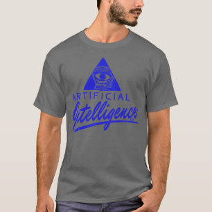 Camiseta Robot Intelligence A O L 90s Y2K Vintage Par Retro