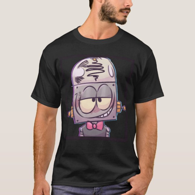 Camiseta Robot Jones friends (Frente)